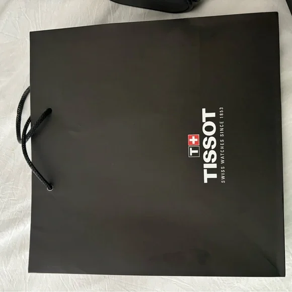 Tissot PRX Silver and Black Watch - Picture 10 of 12
